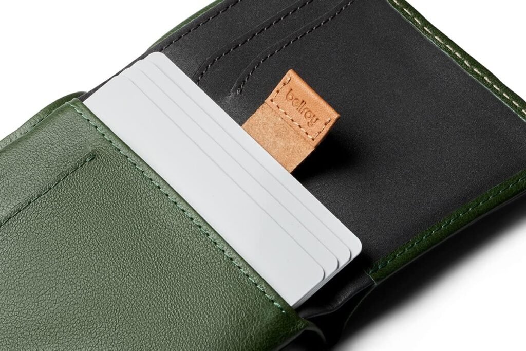 Bellroy Note Wallet (Slim Leather Bifold Design, RFID Blocking, Holds 4-11 Cards, Coin Pouch, Flat Note Section)