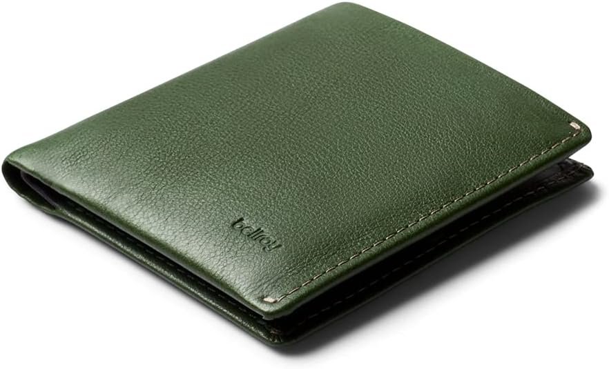 Bellroy Note Wallet (Slim Leather Bifold Design, RFID Blocking, Holds 4-11 Cards, Coin Pouch, Flat Note Section)