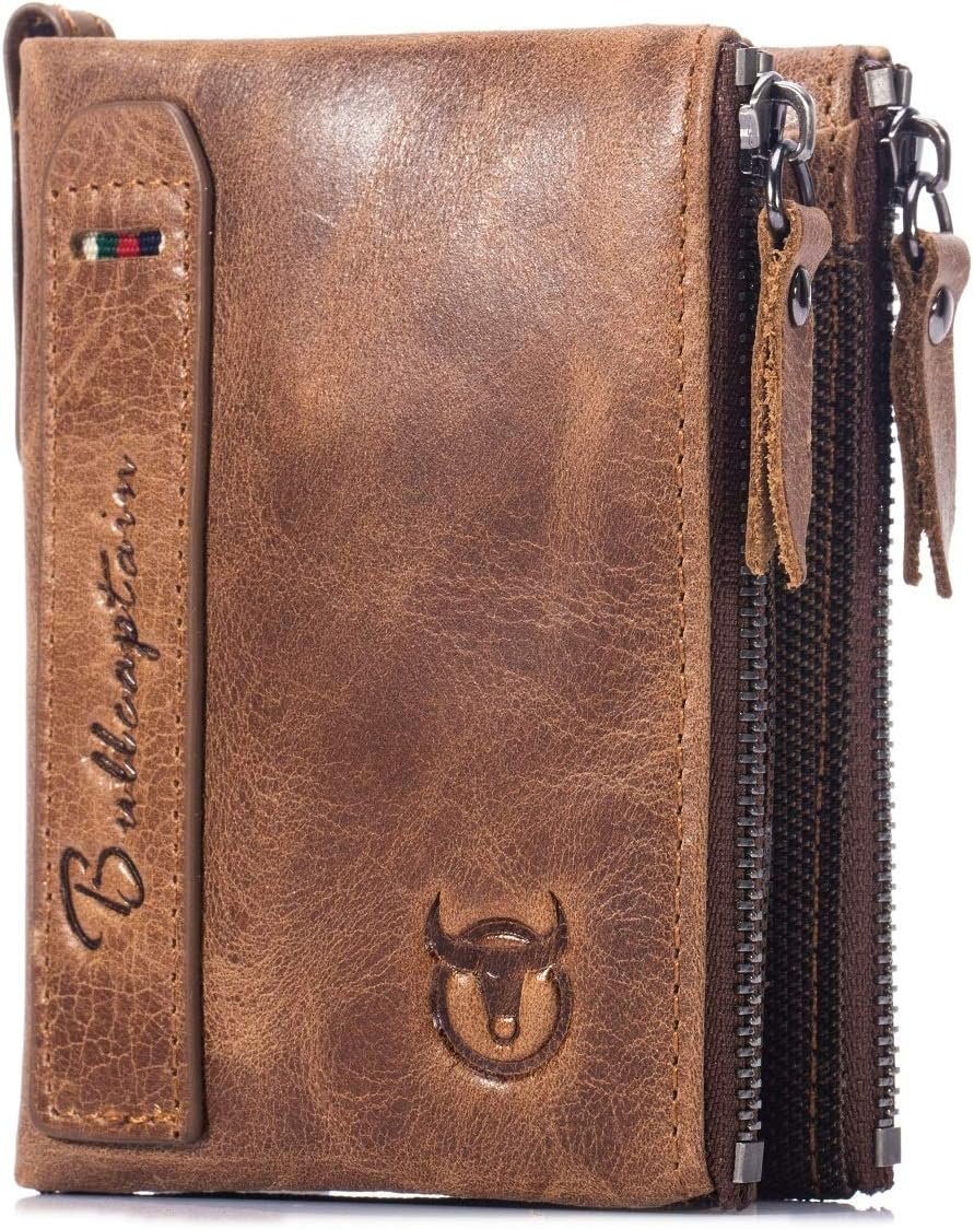 BULLCAPTAIN Genuine Leather Wallet Review
