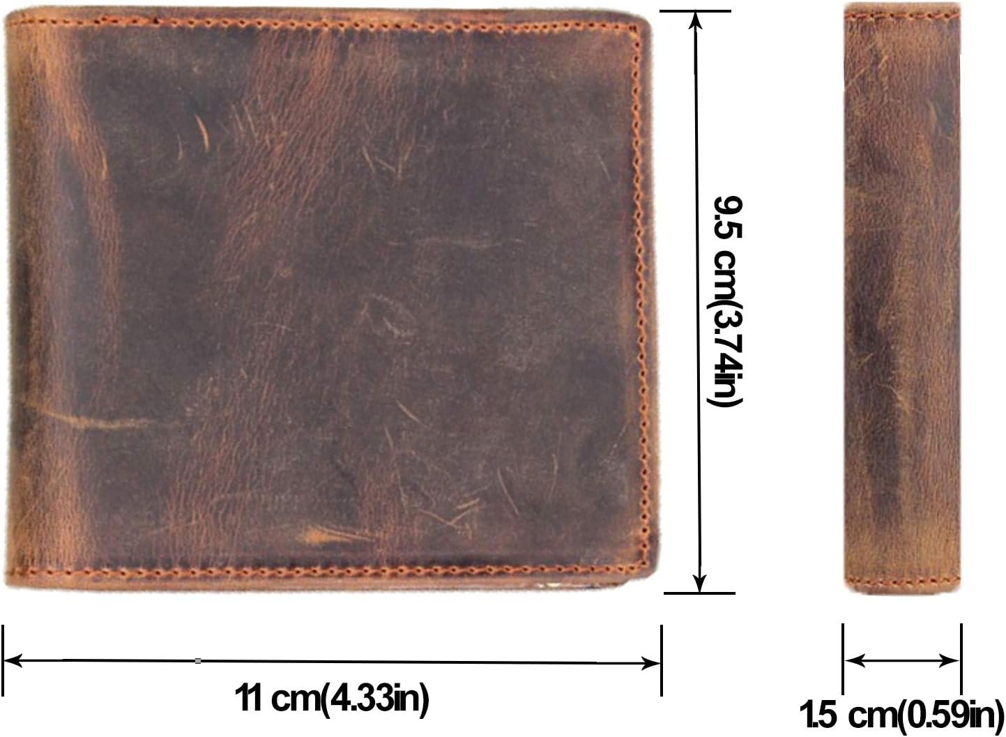 HRS Genuine Leather Wallets for Men Review
