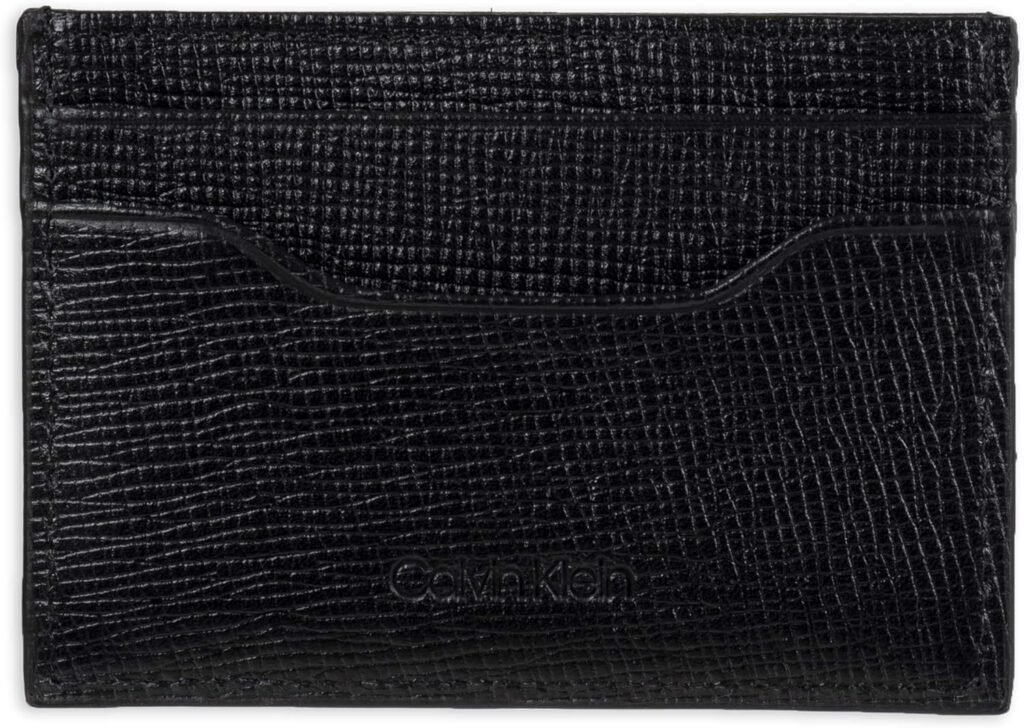 Calvin Klein Mens Wallet Sets-Minimalist Card Cases, Bifold Wallets